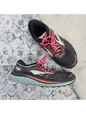 Brooks Glycerin 15 Running Shoes Super DNA Black Pink 1202471B099 US 9